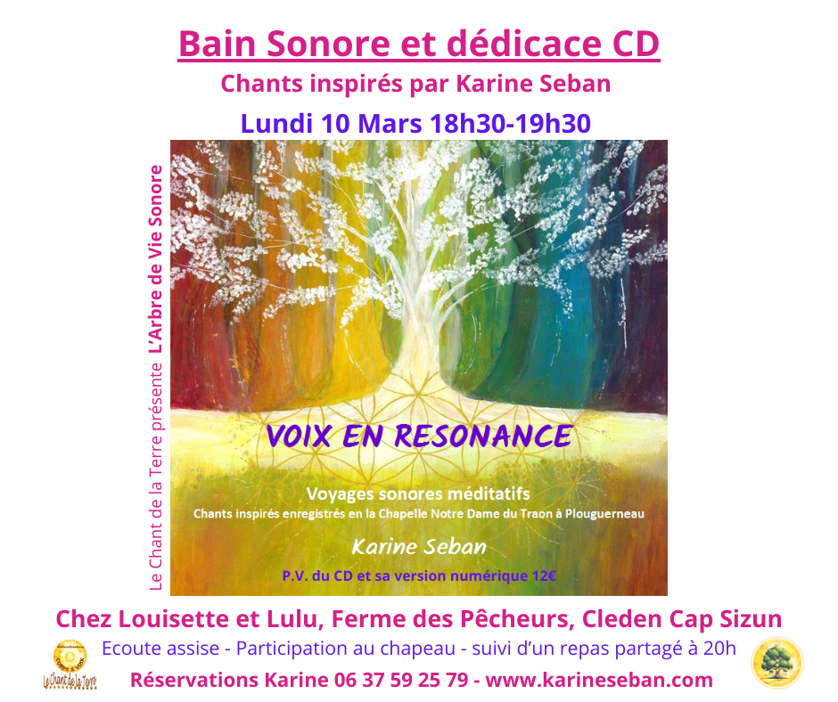 Bain sonore cleden cap sizun 1 10 mars 2025