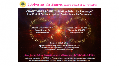 Stages Chant vibratoire - Février