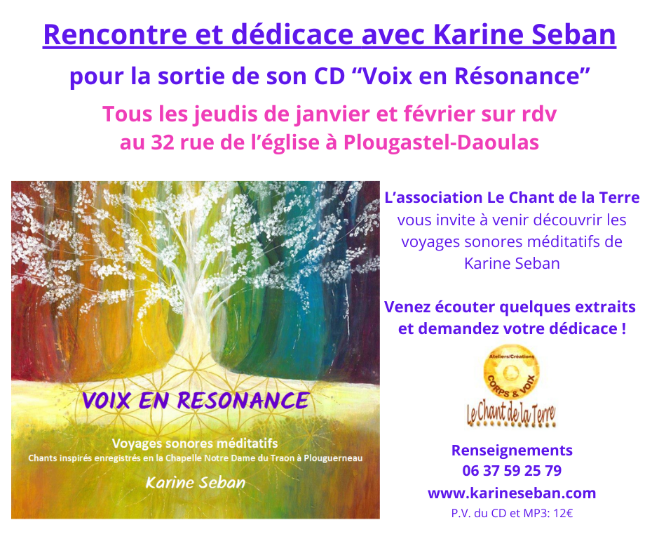 Rencontre et dedicace a plougastel avec karine seban 2025