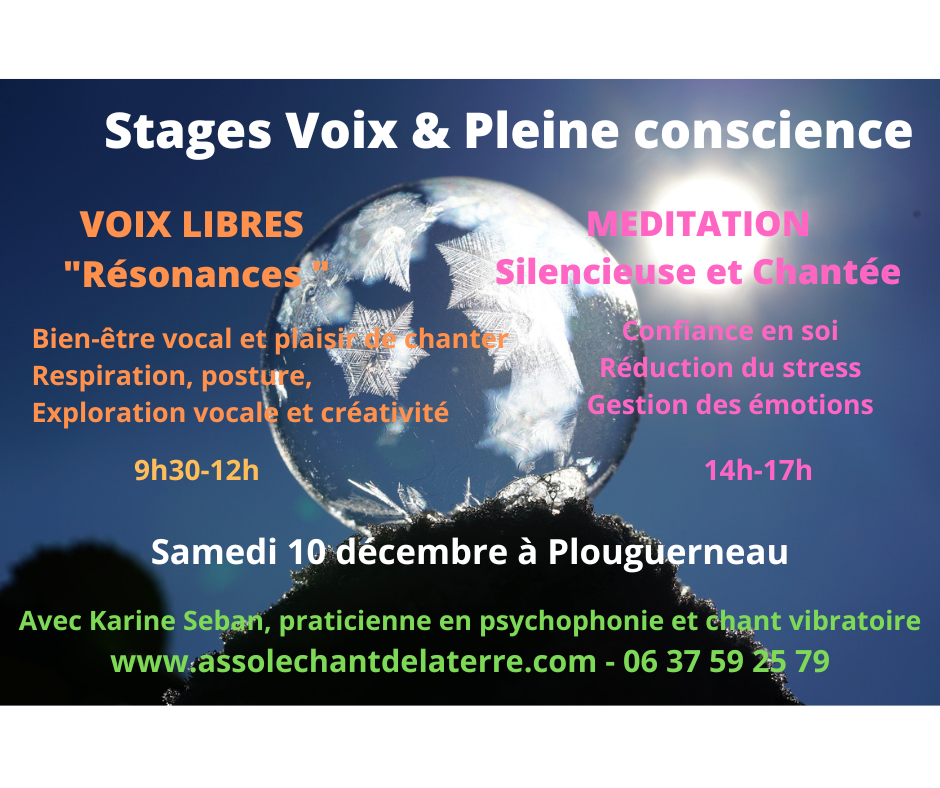 Voix et pleine conscience decembre